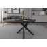 Stół okrągły 110 cm w stylu LOFT nogi pająk metal OMEGA jesion
